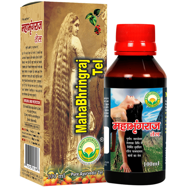 Basic Ayurveda Maha Bhringraj Tail - Distacart