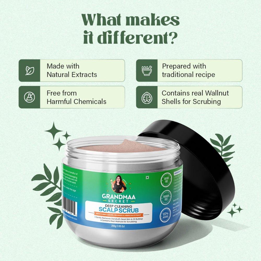 Nidhi's Grandmaa Secret Scalp Scrub - Distacart