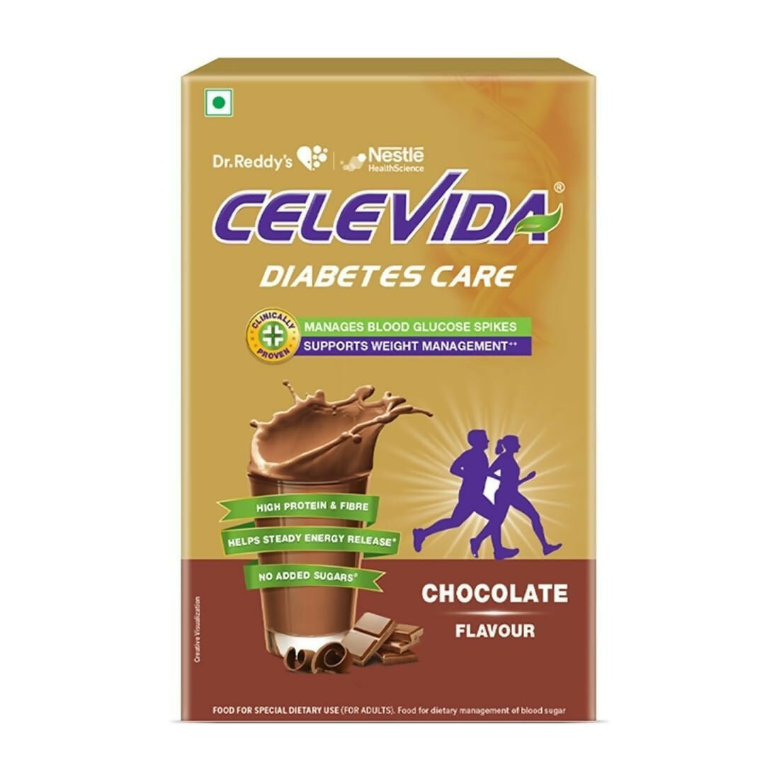 Celevida Protein Powder Drink for Diabetes Management Chocolate Flavour - Distacart