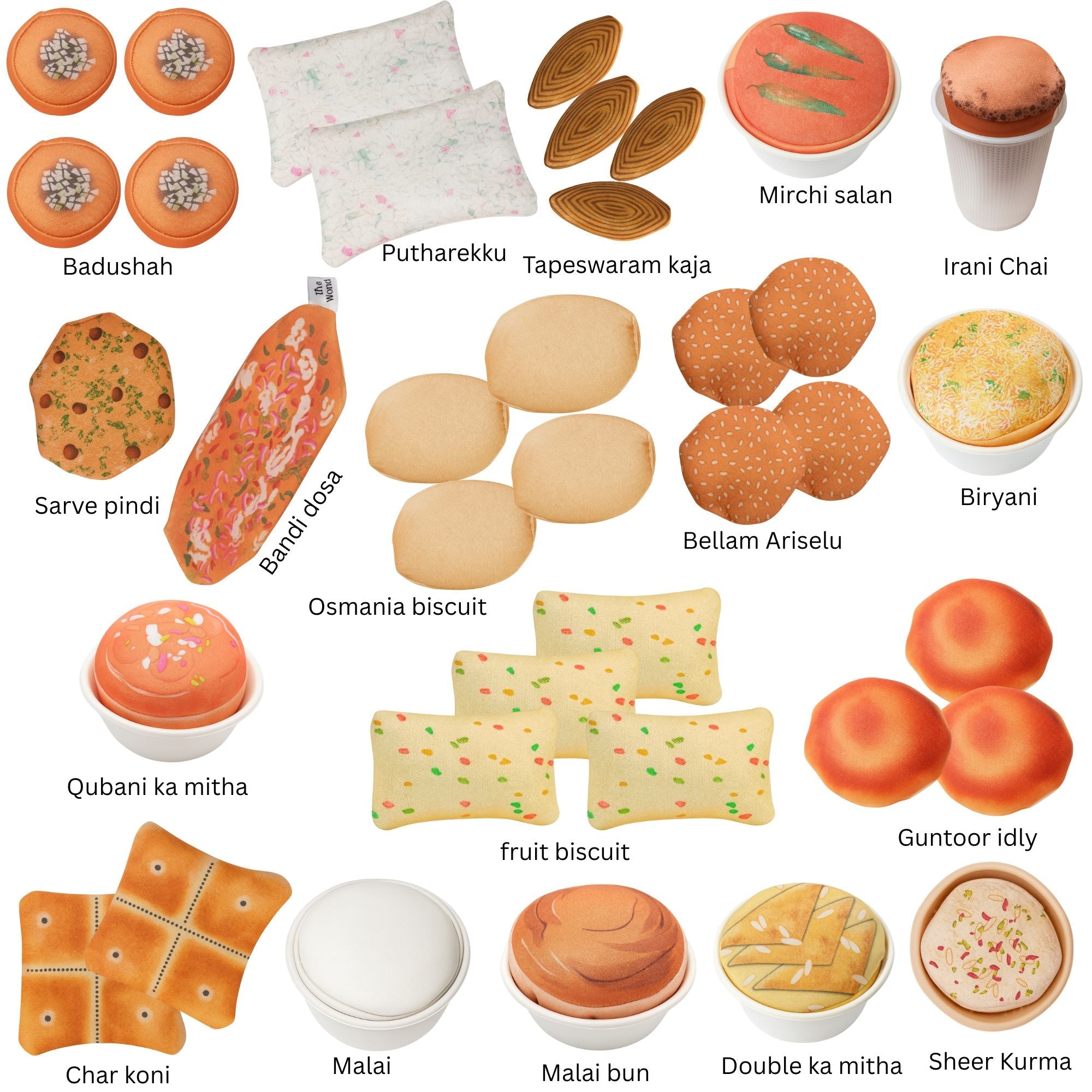 The Small Wonderland Pretend Play Hyderabadi Set