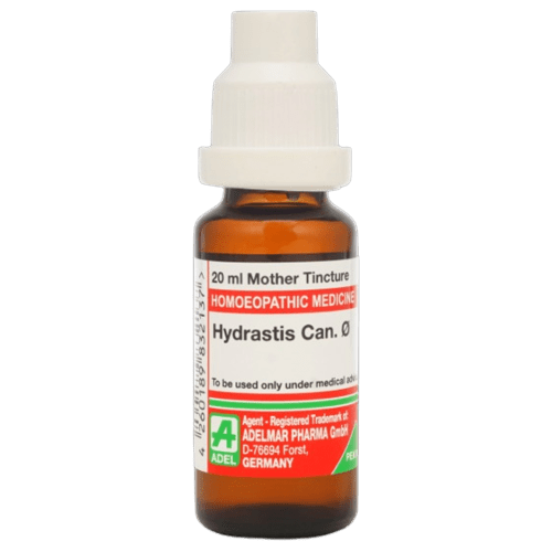 Adel Homeopathy Hydrastis Can Mother Tincture Q - Distacart