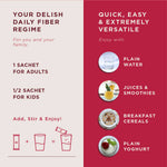 Thumbnail for Wellbeing Nutrition Daily Fiber Powder-Vanilla Berry Flavor - Distacart