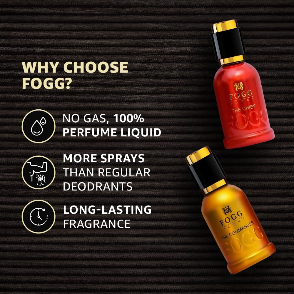 Fogg Scent Chief and Commander Perfume Gift Set - Dista