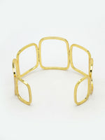 Thumbnail for NVR Women Gold-Plated Western Cuff Bracelet - Distacart