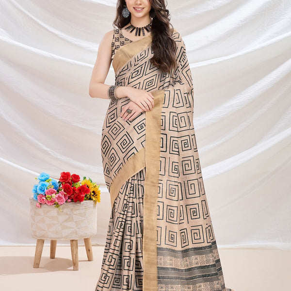 Mitera Silk Blend Saree - Distacart