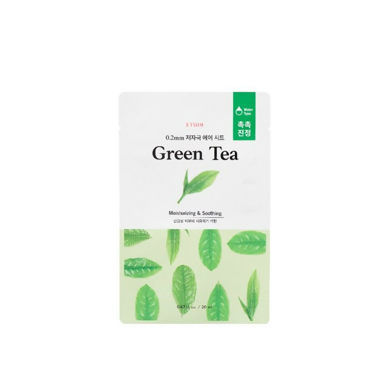 Etude House 0.2 Air Mask Green Tea - Moisturizing & Soothing - Distacart
