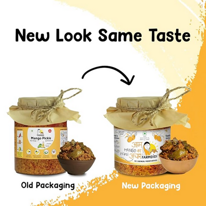 FarmDidi Mango Pickle - Tangy & Salty - Distacart