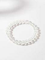 Thumbnail for NVR White Crystal Beaded Bracelet for Men & Women - Distacart