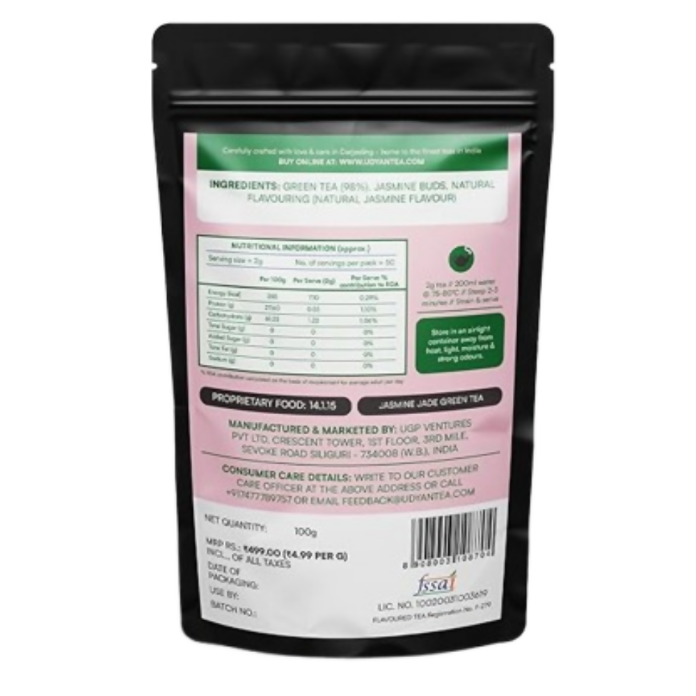 Udyan Tea Jasmine Jade Green Tea - Dista