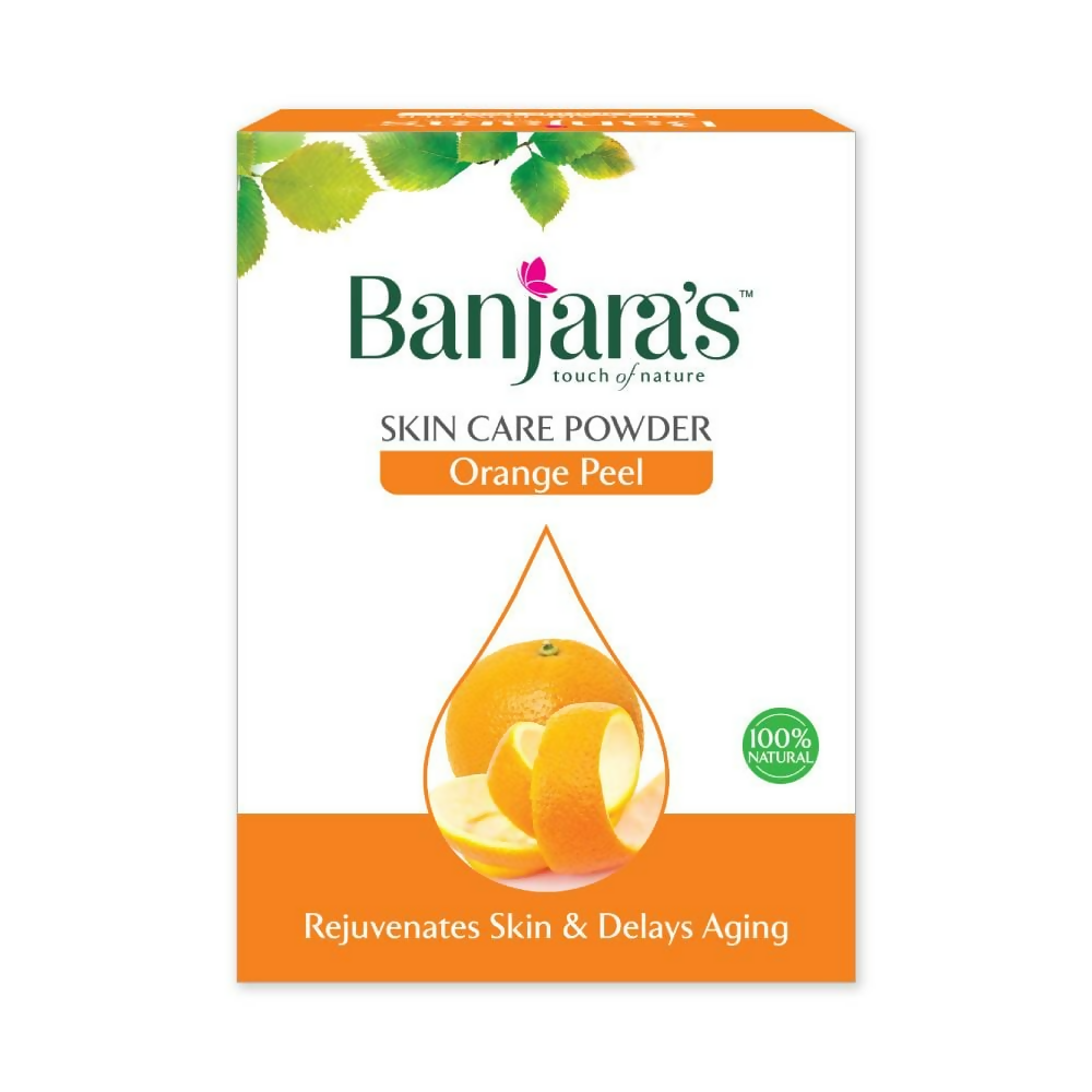 Banjara's Skin Care Powder - Orange Peel - Distacart