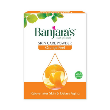 Banjara's Skin Care Powder - Orange Peel - Distacart