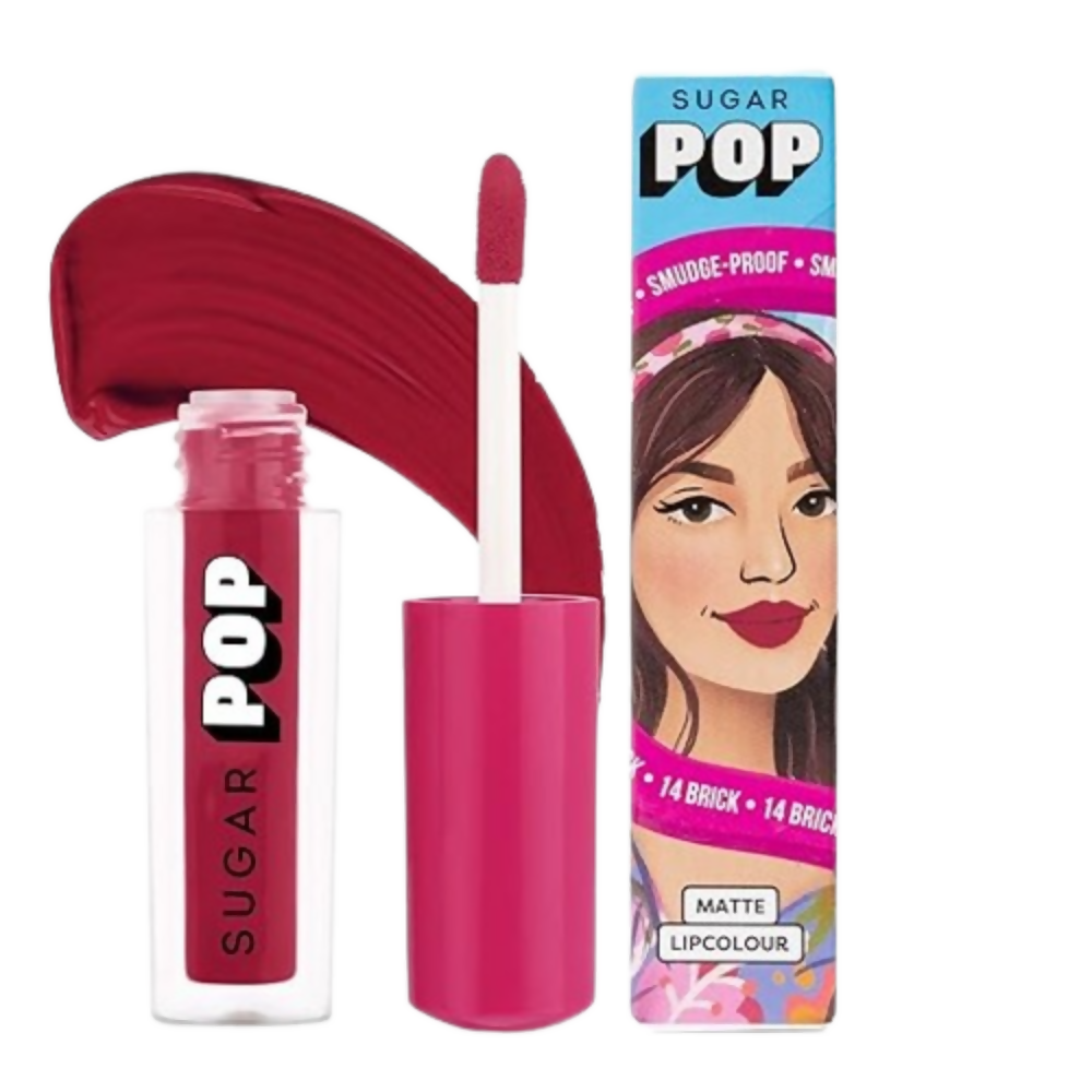 SUGAR POP Matte Lipstick - 14 Brick - Dista