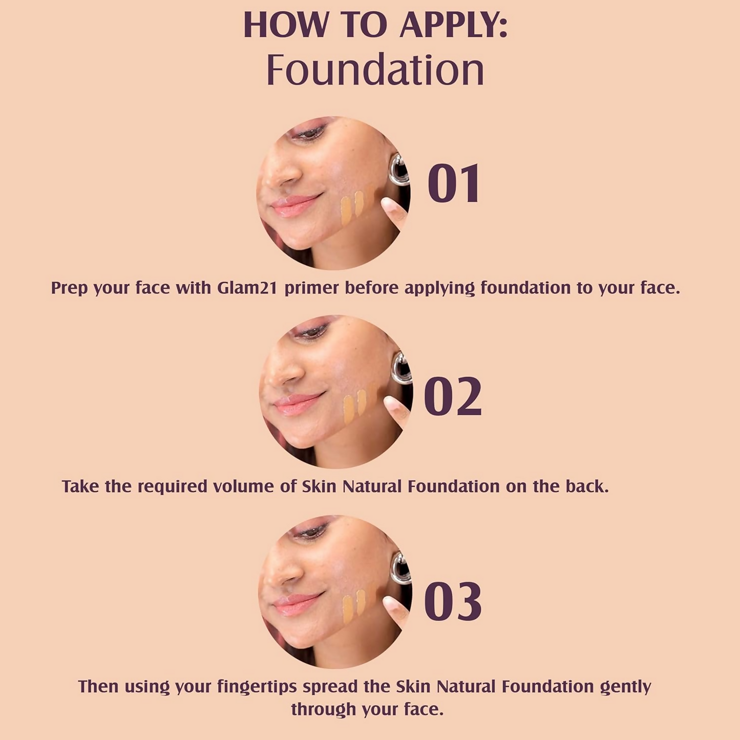 Glam21 Pick Me Matte Foundation - Amber - Distacart