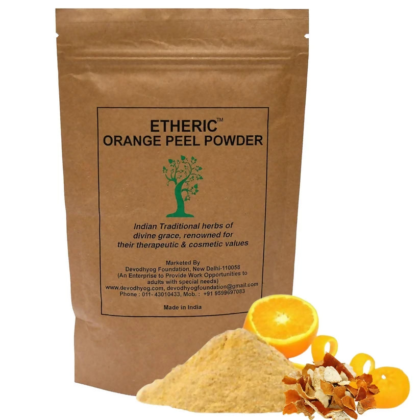 Etheric Orange Peel Powder – Natural Skin Brightening & Acne Care Face Pack - Dista