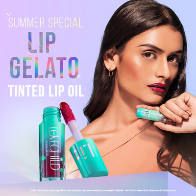 LoveChild By Masaba Gupta Lip Gelato Tinted Lip Oil - Brown Berry - (Brown) - Distacart
