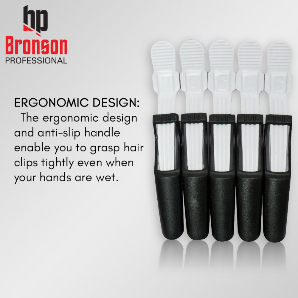 Bronson Professional Crocodile Hair Clips - Dista