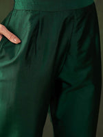 Thumbnail for Sangria Woven Design Kurta & Trouser With Dupatta