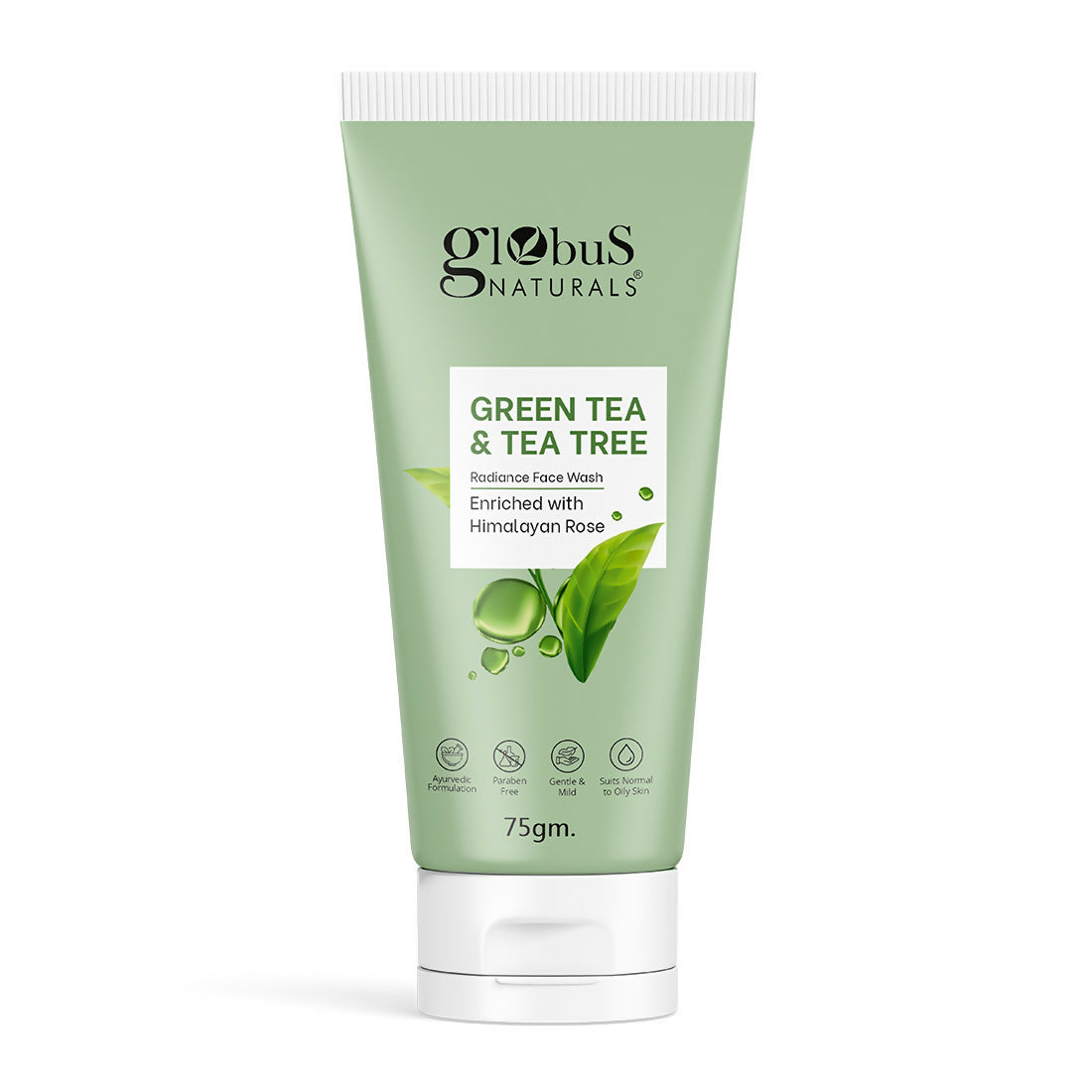 Globus Naturals Green Tea & Tea Tree Face Wash - Distacart
