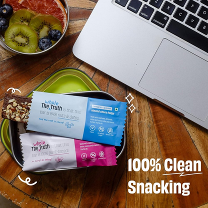 The Whole Truth Energy Bars - Cocoa Cranberry Fudge - Distacart