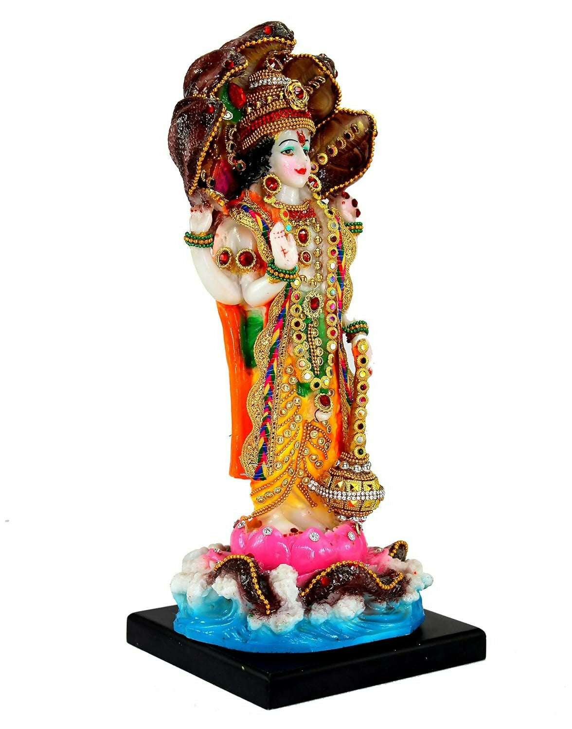 Esplanade Resin Vishnu Narayana Murti Idol - Distacart