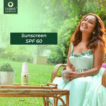 Organic Harvest Sunscreen SPF 60 - Distacart