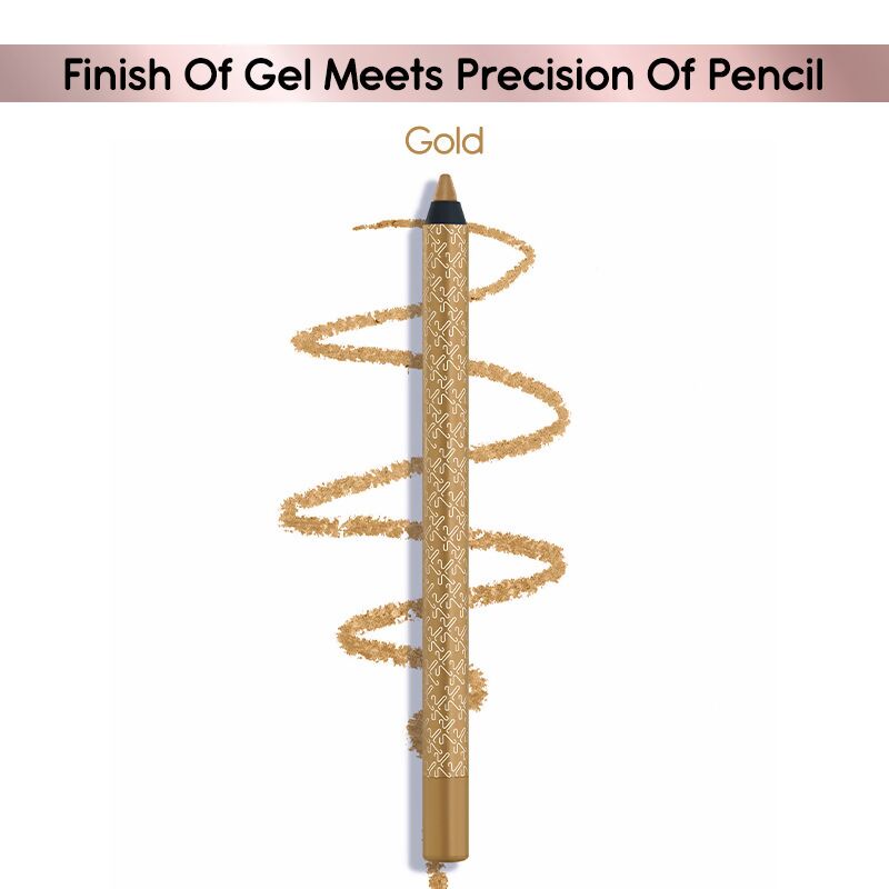 Kay Beauty Gel Eye Pencil - Gold - Distacart
