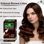 Thumbnail for VedicAyurveda Natural Brown Hair Color - Dista