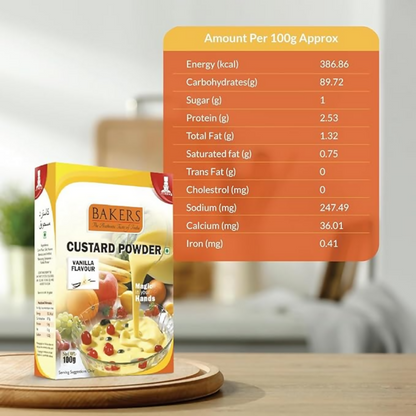 BAKERS Custard Powder - Vanilla - Dista