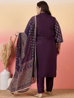 Thumbnail for Sztori Women Floral Printed Regular Kurta with Trousers & With Dupatta - Distacart