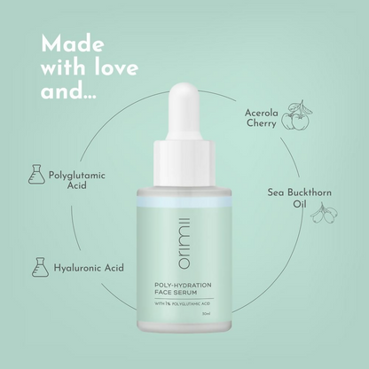 Orimii Poly Hydration Face Serum With Hyaluronic Acid For Hydration - Distacart
