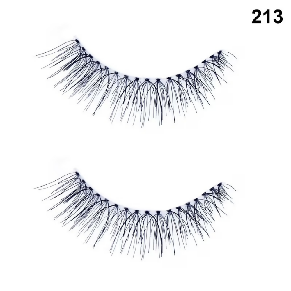 Bronson Professional Synthetic Hair and Lightweight Long Natural Look False Eyelashes - 213 - Dista