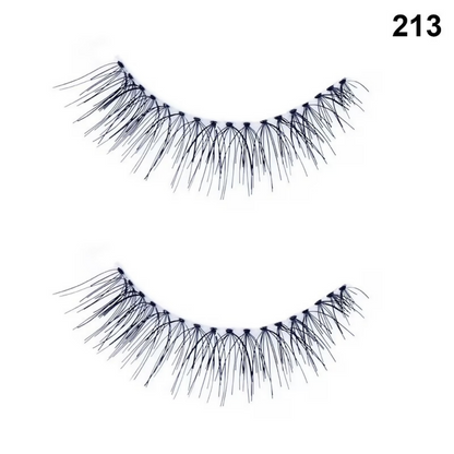 Bronson Professional Synthetic Hair and Lightweight Long Natural Look False Eyelashes - 213 - Dista