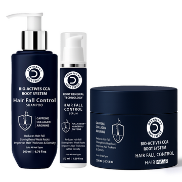 Dermistry Follicusan Hairgenyl & Caffeine Anti Hair Fall Control Serum Mask & Shampoo - Distacart