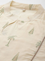 Thumbnail for Ahalyaa Women's Traditional wear Ethnic Dress - Off White - Distacart