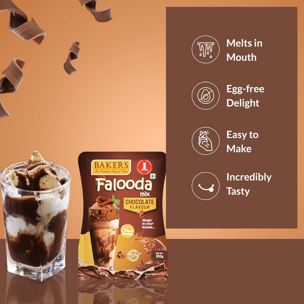 BAKERS Chocolate Flavored Falooda Mix - Dista