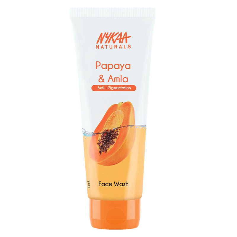 Nykaa Naturals Papaya & Amla Face Wash for Anti-Pigmentation - Distacart