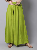 Thumbnail for TAG 7 Women Flared Ethnic Palazzos - Distacart