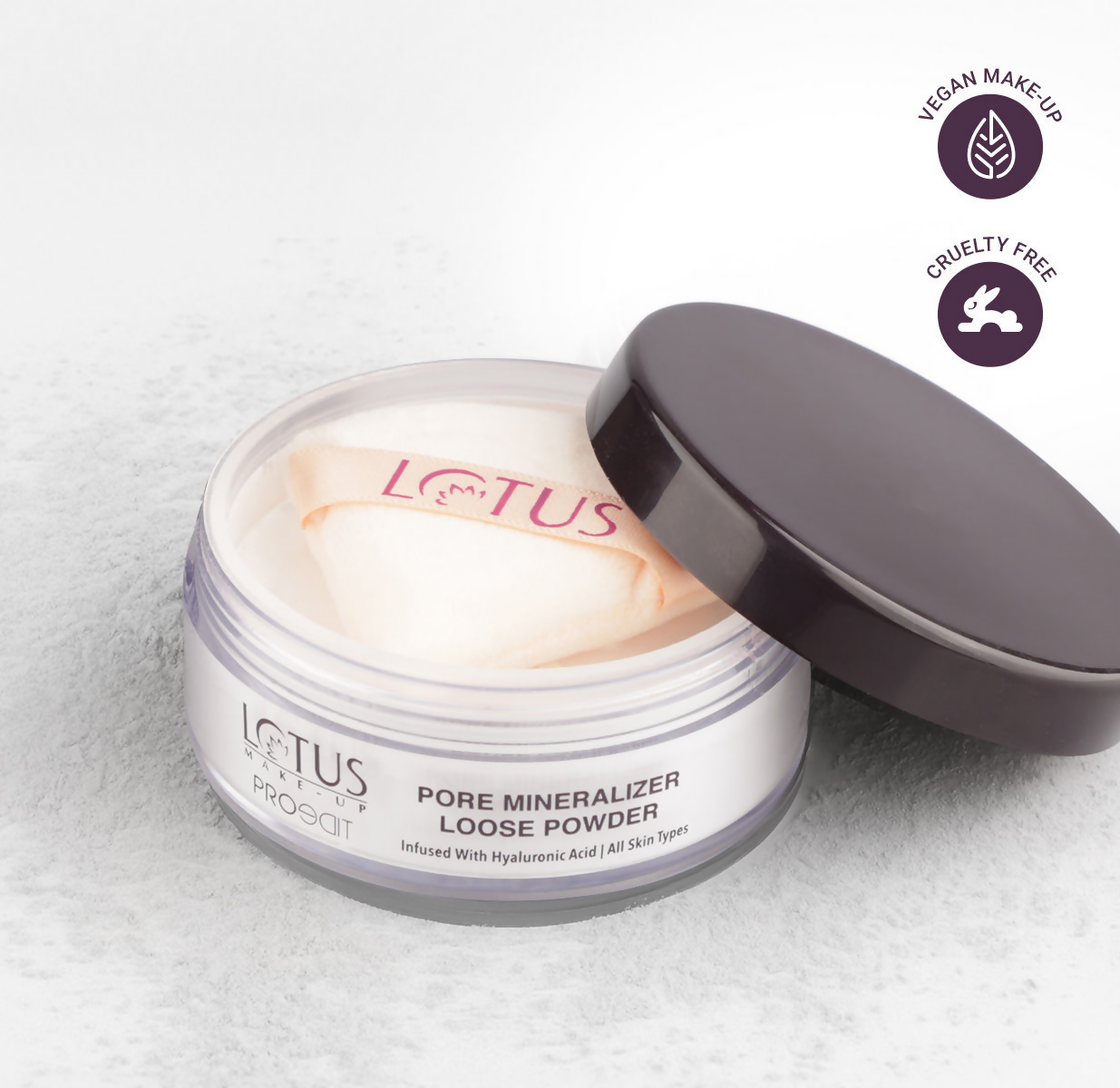 Lotus Make Up Proedit Pore Mineralize Loose Powder - 05 Sugar - Distacart