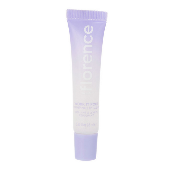 Florence by Mills Work It Pout Plumping Lip Gloss - Pink Wink - Distacart
