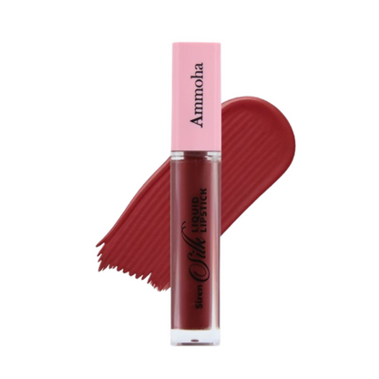 Ammoha Cosmetics Long-Lasting, Matte-Finished Wine Whispers Color Liquid Lipstick - Distacart