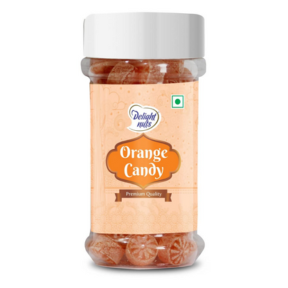 Delight nuts Candy - Orange, Paan & Kacha Aam Candy - Dista