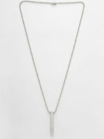 Thumbnail for NVR Men's Silver Plated Chain With Pendant - Distacart