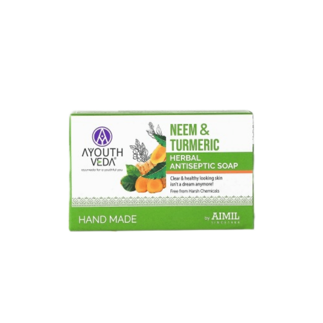 Ayouthveda Neem & Turmeric Herbal Soap - Distacart