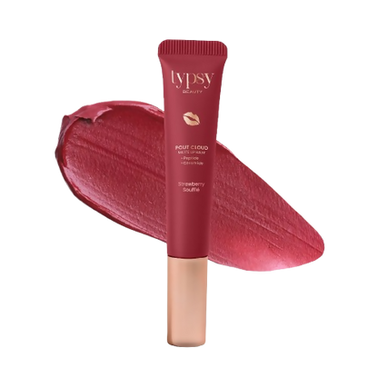 Typsy Beauty Pout Cloud Matte Lip Balm - Strawberry Souffle - Distacart