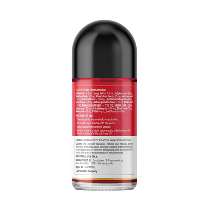 Wayveda Power Roll-On Oil Based Formula - Distacart