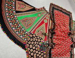 Thumbnail for Preksha Creation Indian Navratri Special Cotton Women Lehenga Choli With print work and lucknowi print dupatta - Black - Distacart