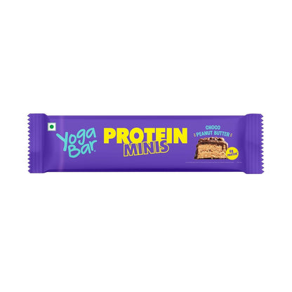 Yoga Bar Protein minis and Choco Peanut Bars Butter Combo - Distacart