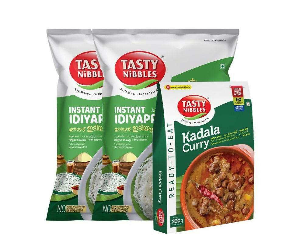 Tasty Nibbles Kadala Curry and Instant Idiyappam Combo - Distacart