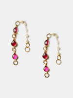 Thumbnail for Ruby Raang Flower Earrings