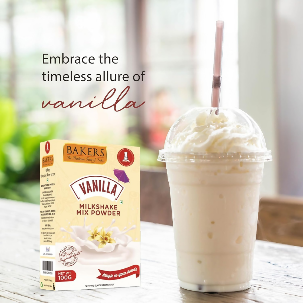 BAKERS Milk Shake Mix - Chocolate, Butterscotch, Vanilla & Strawberry - Dista